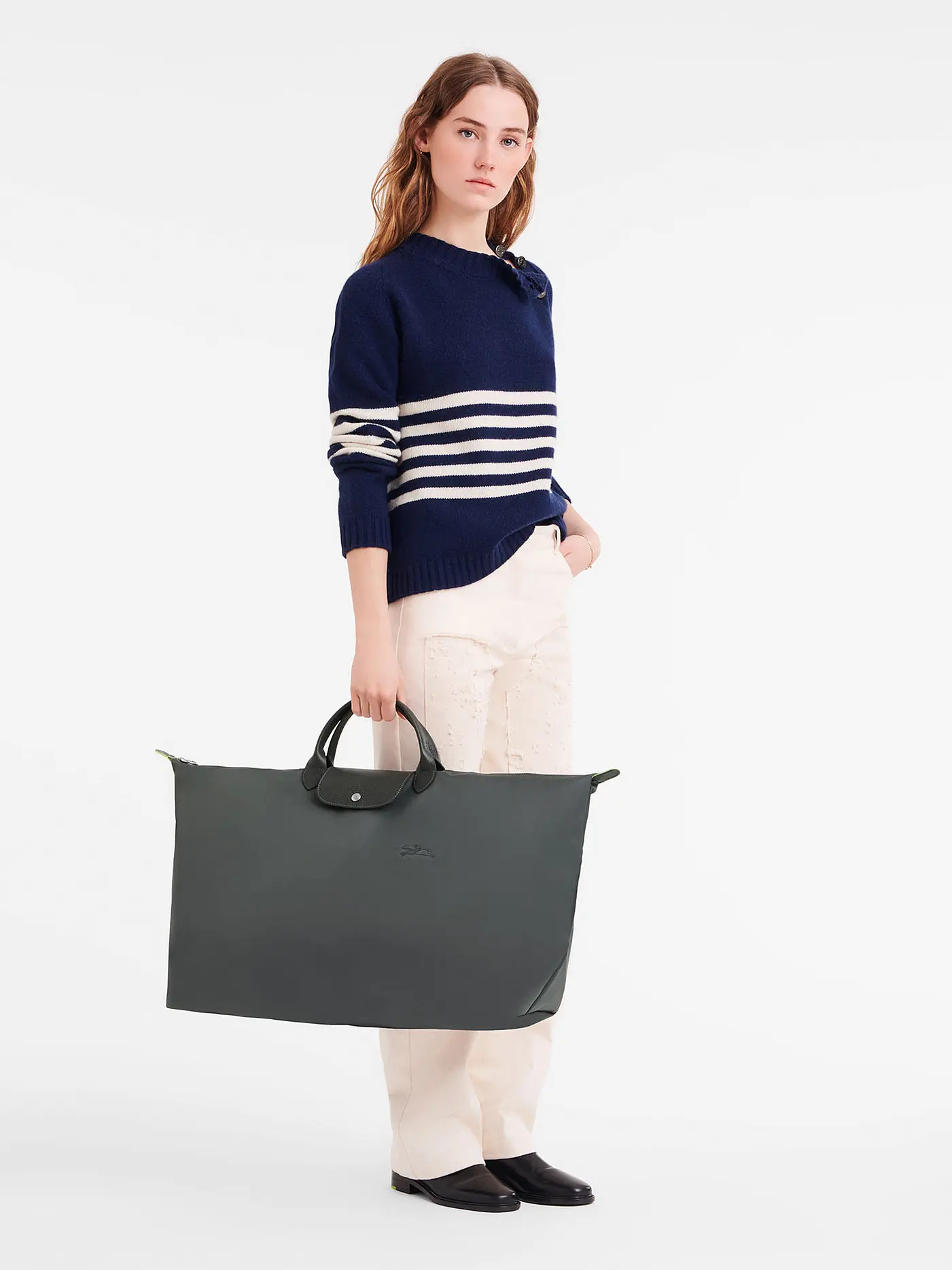 LONGCHAMP | Le Pliage Green Reisetasche XL, Graphite | 